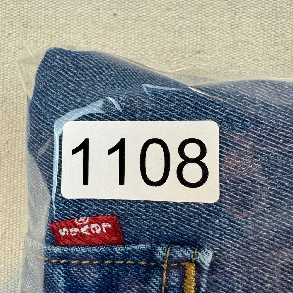 Levi's 38x32 511 Slim Fit Jeans Mens Blue Denim Pants 511-0782